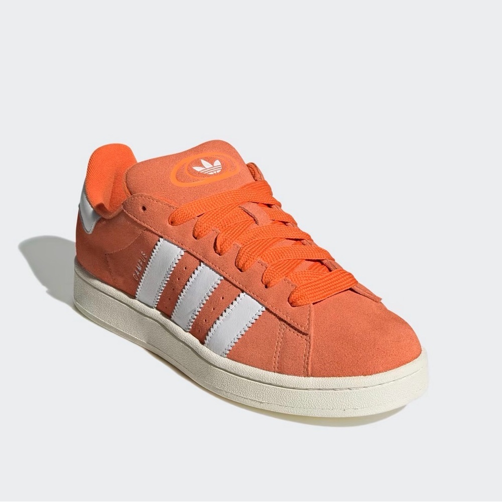 Adidas Campus Sneakers 00s in Bold Orange and White GY9474 - Picture 2 of 9